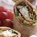 Roasted Fish Crispy Slaw Wrap