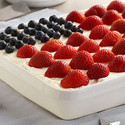 Wave Your Flag Cheesecake
